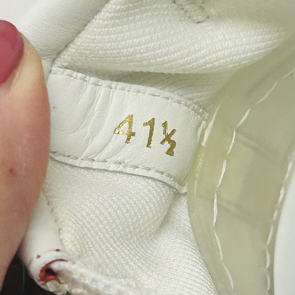 Christian Louboutin Leather Sneakers ARPOADOR Flat Size 41.5 US 8.5 White main image 6